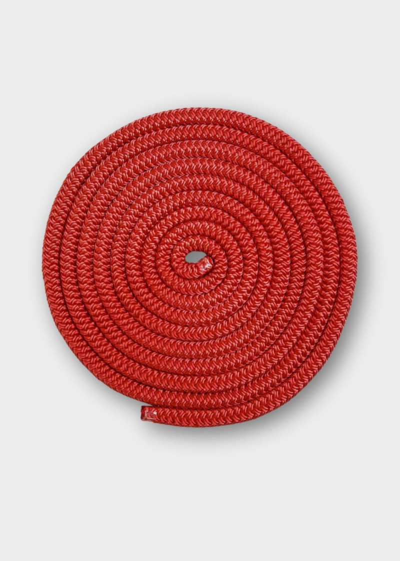 Rope for gymnastics SASAKI MJ-240, 2.5m polyester, Red (R), 2.5m