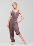 Pants with Sauna Effect Grand Prix SAUNA GRAND PRIX 100%polyester, vintage violet, XS