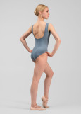 GABRIELLE tank leotard by Grand Prix nylon, niagara, XS