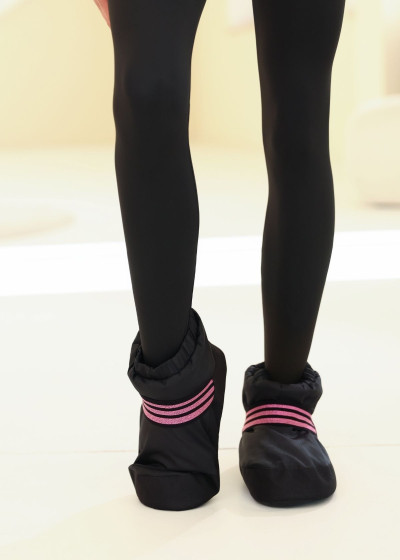 Low Top Warm Up Boots Grand Prix GP GALAXY black+pink, 31-32