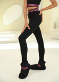 Low Top Warm Up Boots Grand Prix GP GALAXY black+pink, 35-36