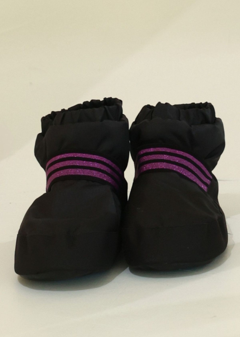 Low Top Warm Up Boots Grand Prix GP GALAXY black+purple, 31-32