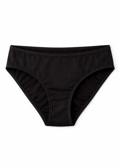 TRINA thong by Grand Prix, cotton cotton stretch, black, XS
