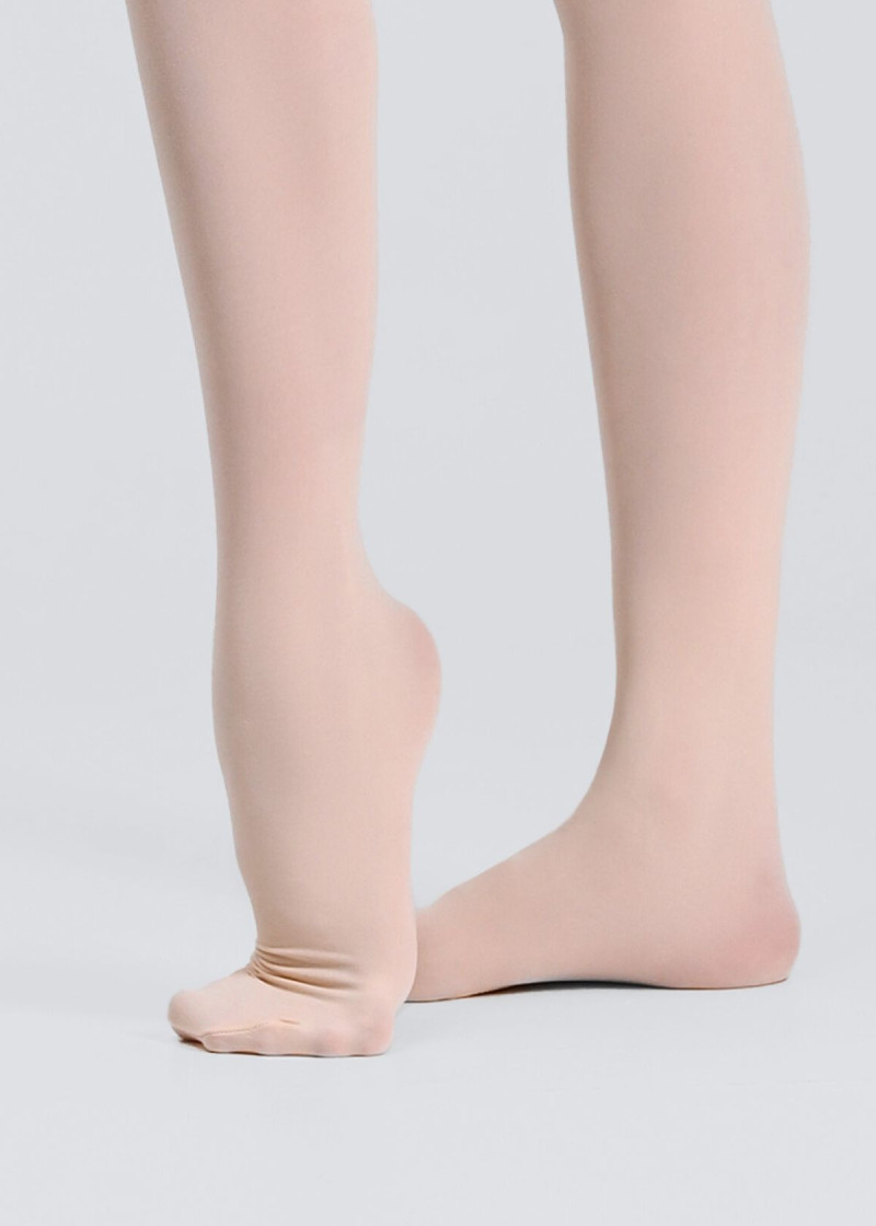 Трико Ultra Soft со стопой нейлон+спандекс, балетный розовый, L/XL