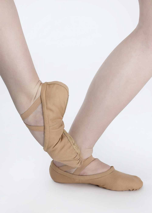 Ballet shoes SANSHA PRO canvas, flash, 4, M