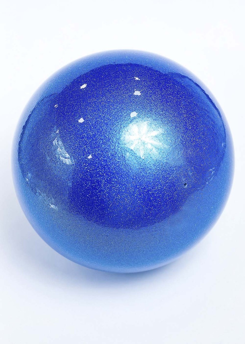 Ball for gymnastics SASAKI NEW FIG M-207BRM,18,5cm rubber, Blue (MABU), 18.5cm, 400g