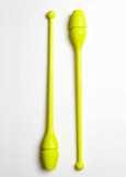 Clubs для гимнастики SASAKI M-34, 44cm rubber, Yellow (BRY), 44cm, 150g