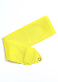 Ribbon for gymnastics SASAKI NEW FIG M-71, 6м rayon, Yellow (Y), 6m