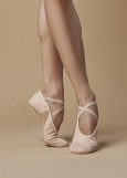 Stretch Ballet Slippers Grand Prix ATTITUDE stretch canvas, nude, 41