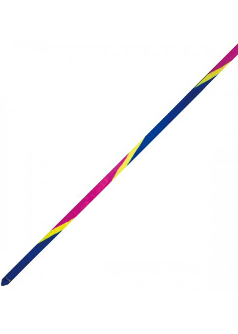 Ribbon for gymnastics CHACOTT GRADATION, 6m rayon, Magenda (248), 6m