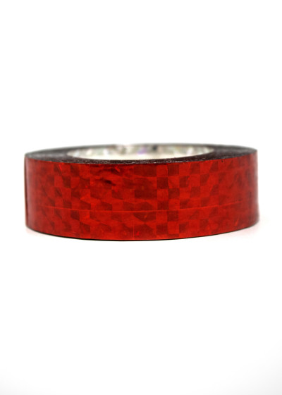 Glitter Tape 25 red