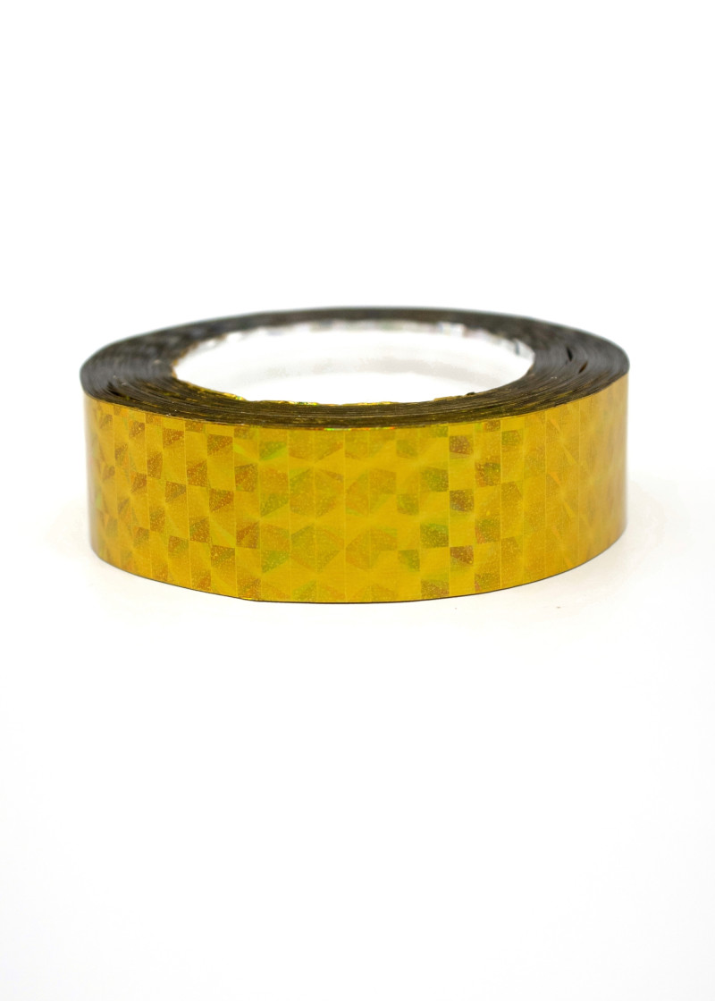 Glitter Tape 25 gold