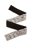 Elastic Belt with Crystals by Grand Prix Jill polyamide micro, black, Crystal , M-L