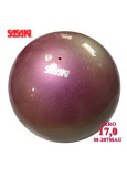 Ball for gymnastics SASAKI NEW FIG M-207MAU rubber, French Rose(FRRO), 17cm