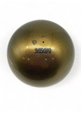 Ball for gymnastics SASAKI NEW FIG M-207M,18.5cm rubber, BlackGold (BGD), 18.5cm, 400g