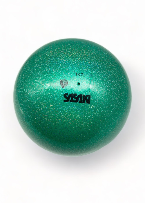 Ball for gymnastics SASAKI NEW FIG M-207BRM,18,5cm rubber, CobaltGreen (COG), 18.5cm, 400g