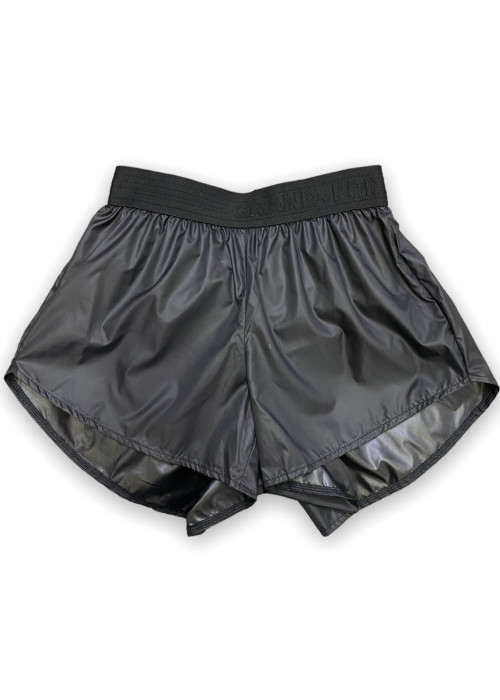 Wide Shorts LESSON with Sauna Effect Grand Prix 100%polyester, black, 152cm