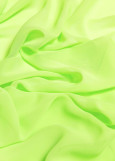 Chiffon 100%polyester, lime green, 1.5m