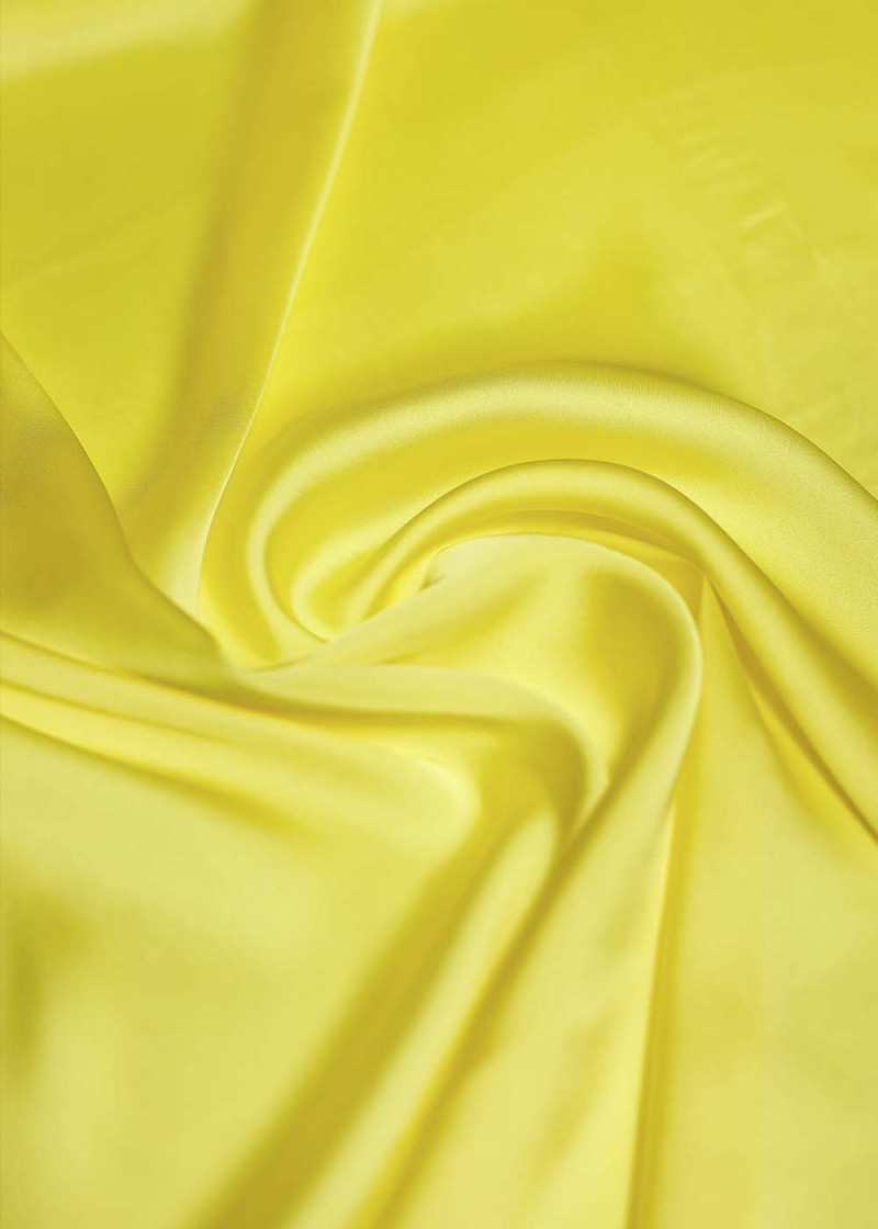 Pearl chiffon 100%polyester, lemon, 1.5m