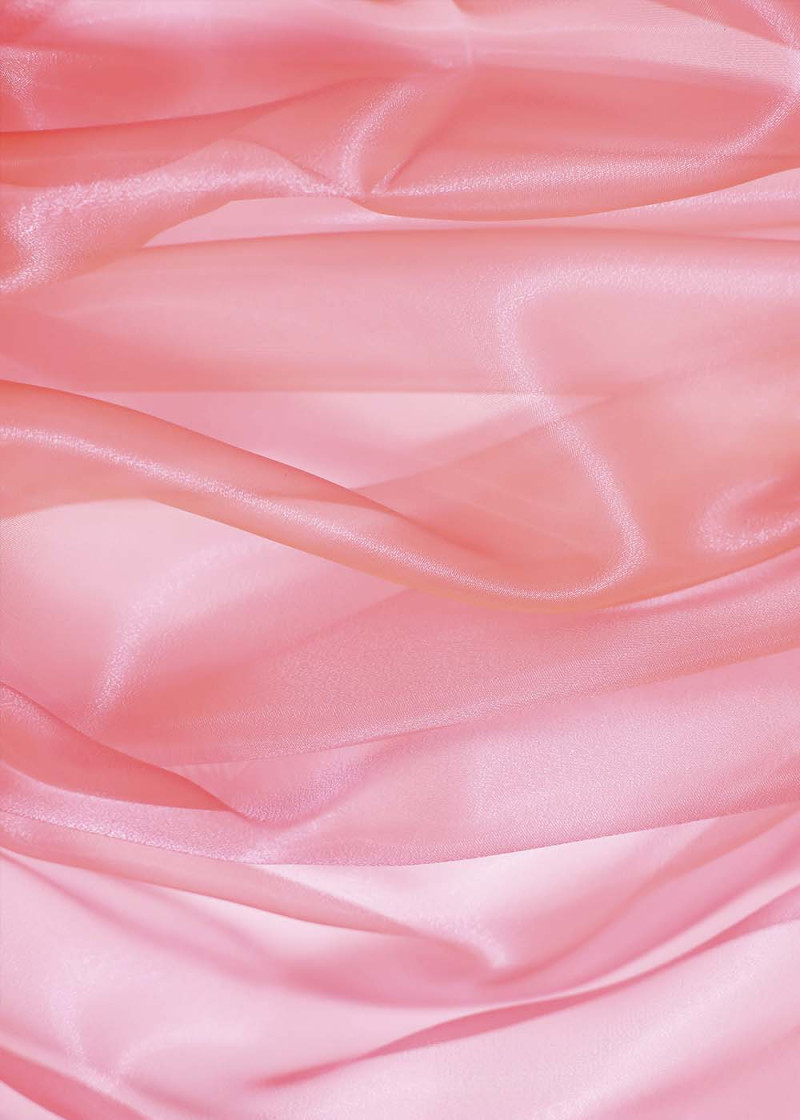 Crystal Organza 100%polyester, tropic grapefruit, 1.5m