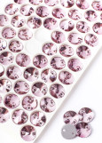 Sew on rhinestones Elizabeth RIVOLI 10 Light Rose