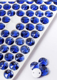 Sew on rhinestones Elizabeth RIVOLI 10 Sapphire