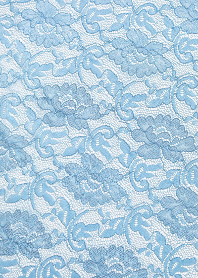 Stretch lace 95% nylon 5% lycra, Ice Blue (CC), 1.65m