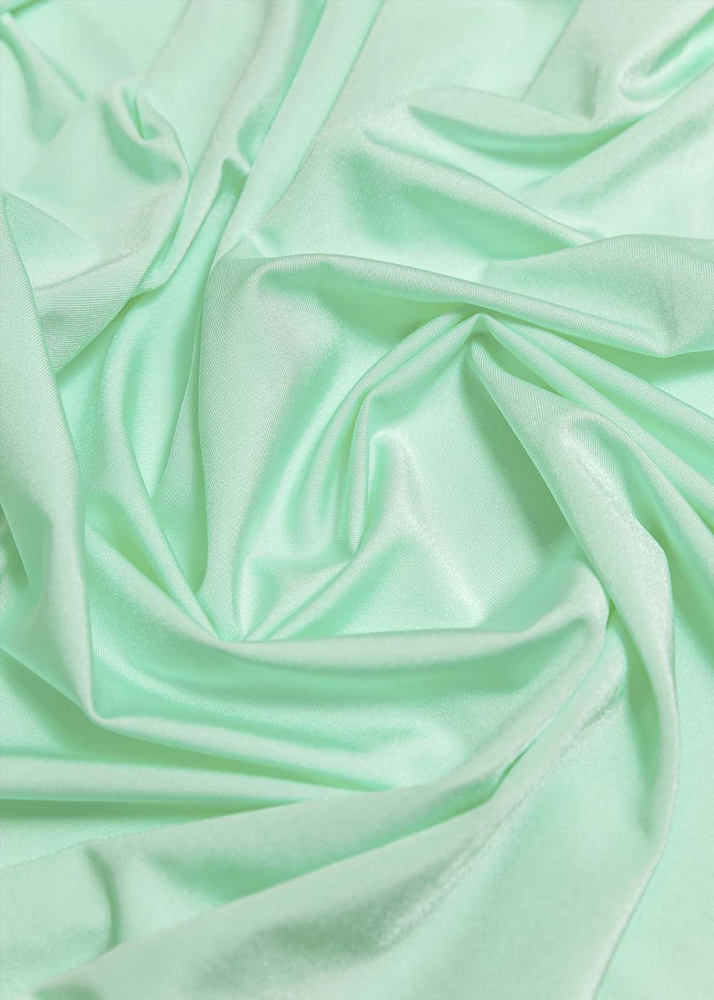 Lustre Lycra 90%polyamide, 10%elastane, mint, 1.6m