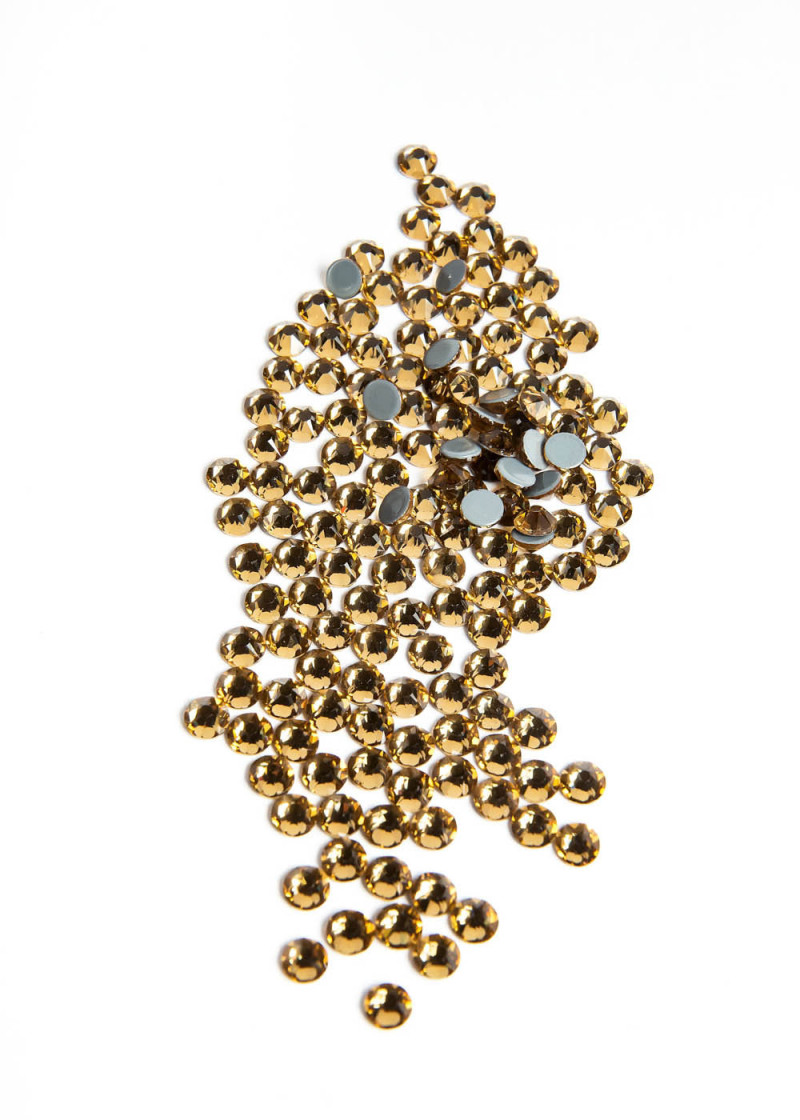 Rhinestones Elizabeth GOLD ss20 (HF) Light Colorado Topaz(121)