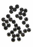 Sew on acrylic rhinestone Elizabeth ROUND 12 Jet Hematite