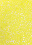 Stretch lace SANDRA 60%polyamide, 40%elastane, lemon, 1.5m