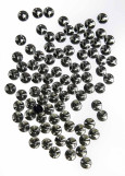 Sew on acrylic rhinestone Elizabeth RIVOLI 12 Black Diamond