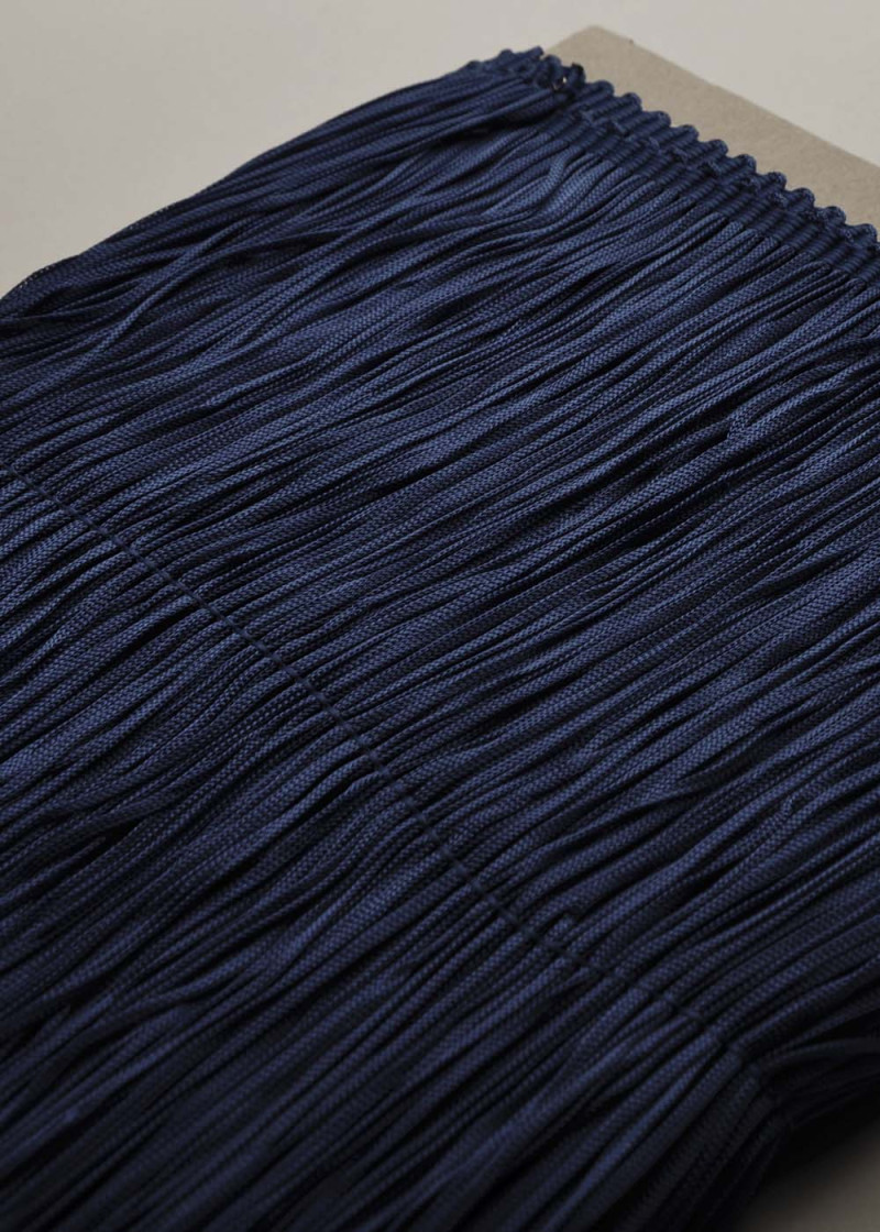 Dance fringe dark blue, 30cm