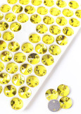 Sew on rhinestones Elizabeth RIVOLI 10 Citrine