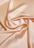 Pearl chiffon 100%polyester, light peach, 1.5m