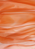 Crystal Organza 100%polyester, orange, 1.5m