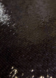 Sequin on net CAROLINE 60%polyamide, 40%elastane, black, 1.2m