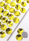 Sew on rhinestones Elizabeth RIVOLIi 14 Citrine