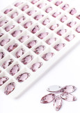 Sew on rhinestones Elizabeth NAVETTE 12 Light Rose