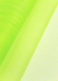 Semi stiff tulle 100%nylon, fluorescent green, 1.5m