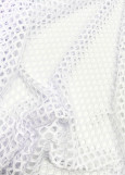 Fish net FISH NET CHRISANNE CLOVER 95%polyamide, 5%elastane, White (CC), 1.5m