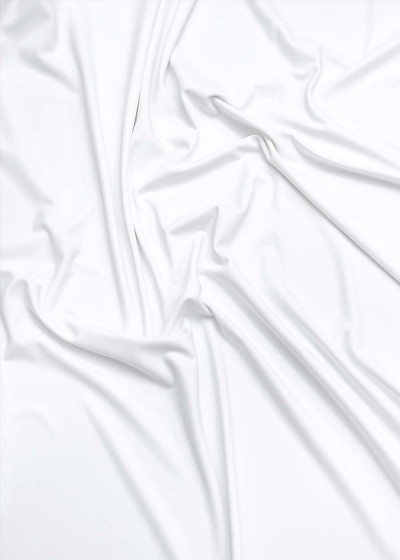 Luxury Matt Lycra 90%polyamide, 10%elastane, white, 1.6m