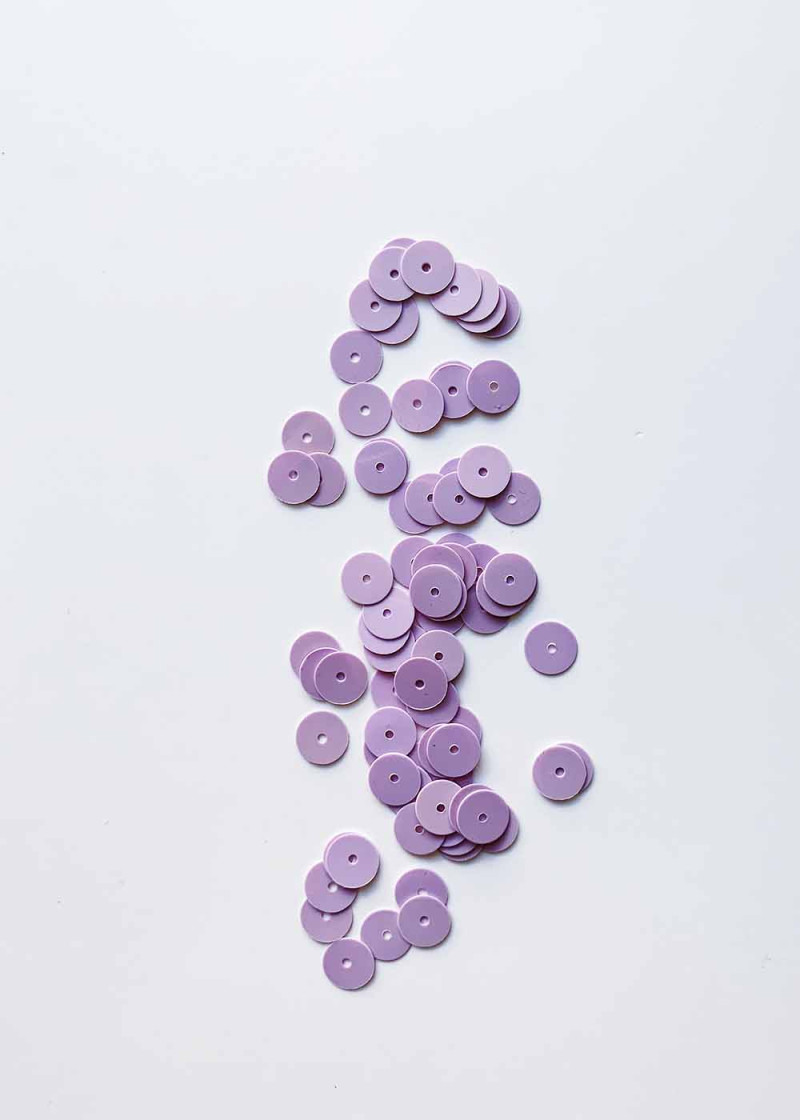 Matte Paillettes lilac, 4