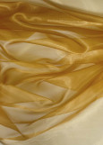 Crystal Organza 100%polyester, gold, 1.5m