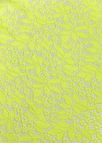 Stretch lace MARTHA 60%polyamide, 40%elastane, tropic lime, 1.4m