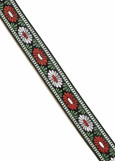 TAPED UKRAINIAN EMBROIDERED(3) green, 3