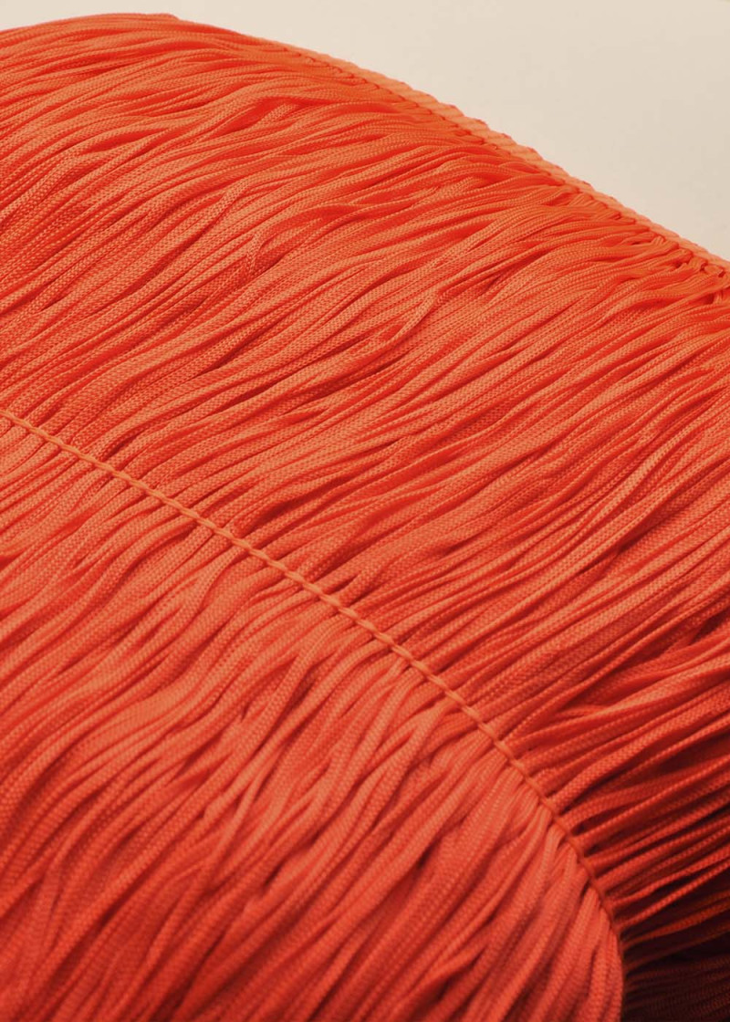 Dance fringe orange, 30cm