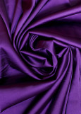 Stretch satin 100%polyester, iris, 1.2m