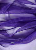 Crystal Organza 100%polyester, dark violet, 1.5m