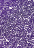 Stretch lace SANDRA 60%polyamide, 40%elastane, dark violet, 1.4m